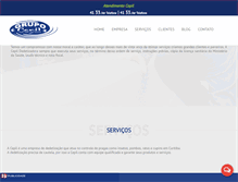 Tablet Screenshot of cepildedetizadora.com.br